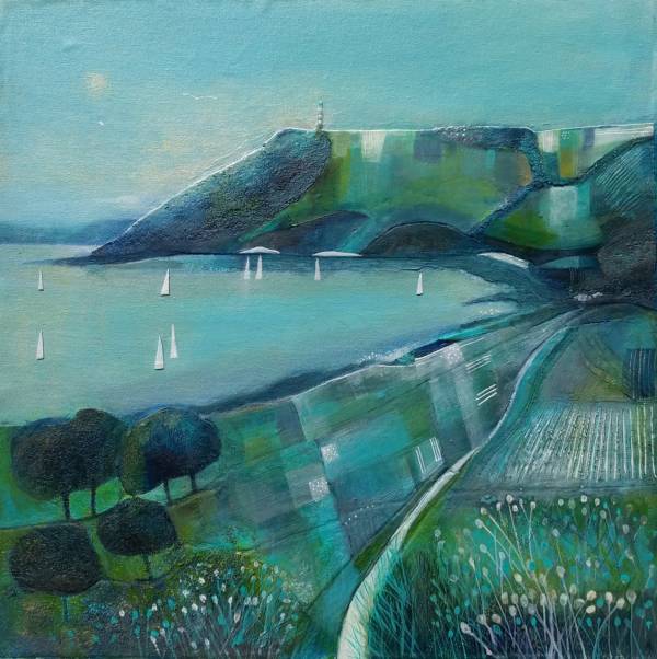 - Mixed Media on Board, Painting by Julie Adlard, measuring 50 x 50 cm (H x W) framed at 56 x 56 cm £595